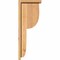 Ekena Millwork Crestline Smooth Corbel w/Backplate, Western Red Cedar, 5 1/2"W x 10"D x 26"H COR06X10X26CRE01SWR - alternate 2